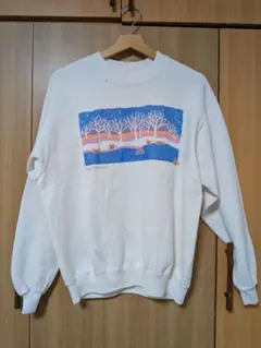 【ヘインズ80sスウェット】Hanes Lサイズ スウェット【USA古着】