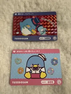 カードダス　サンリオキャラクターズ２　タキシードサム2点セット
