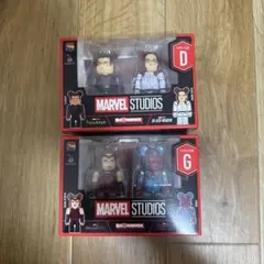 BE@RBRICK MARVEL STUDIOS D賞 G賞 セットのサムネイル