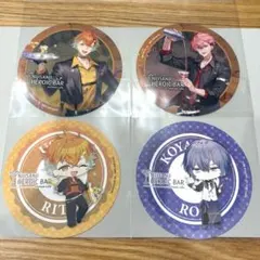 にじさんじ アニカフェ コースター 赤城ウェン 宇佐美リト 小柳ロウ