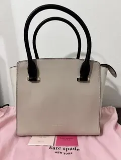 kate spade ケイトスペード　ベージュ ハンドバッグ・ショルダー2way
