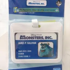 モンスターズインク 이치방쿠지 H賞 カードホルダー サリー マイク 新品 미개봉