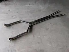 30セルシオ後期ステンレス デュアル出力 マフラー 本体 リアピース ハイパワーブースト 【フルデュアルマフラー】 For 30セルシオ