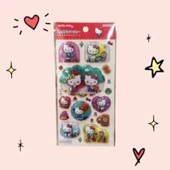 ポップデコパーティー　わたあめカプセルシール ハローキティ