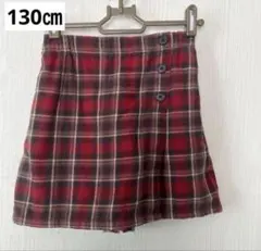 UNIQLO チェック キュロット 130㎝
