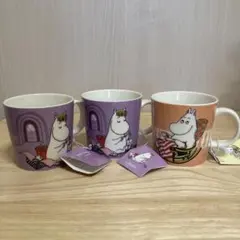 【新品】ムーミン マグカップ 3個セット ARABIA アラビア
