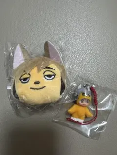 ハイキューアニマルクリップ　宮侑、キューピー　宮治