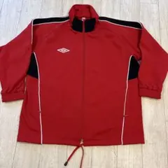 umbro 赤 ジャージ Mサイズ