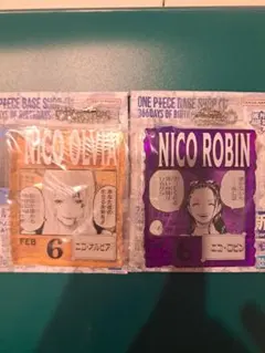 ONE PIECE BASE SHOP くじ ブロック ニコ・ロビン オルビア