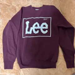 Lee スウェット ワイン アメリカ製　USA製