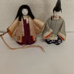 木目込人形　舞・烏帽子・正絹