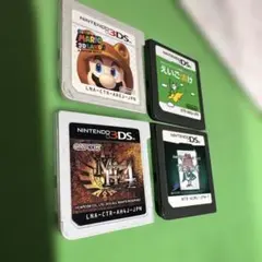 ニンテンドー3DS ゲームソフト4本セット