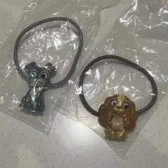 ディズニーキャラクター　Twinkleゴム　レディ＆トランプ　ヘアゴム