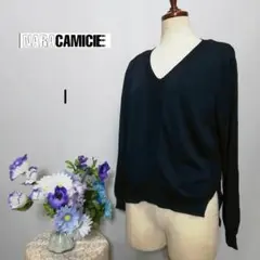 極上美品　ナラカミーチェ　セーター　紺色系　Мサイズ