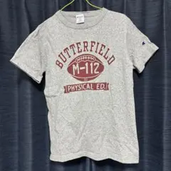 チャンピオン T1011 butterfieldアメリカ製 染み込み