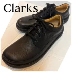 【未使用】Clarksクラークス　Nature II レザーシューズ　❤︎のサムネイル