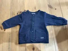 SHIPS ベビー カーディガン ネイビー 80cm