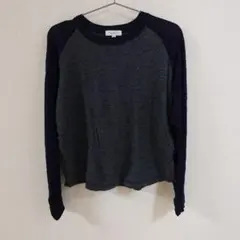 BEAUTY&YOUTH 七分・長袖カットソー S グレー/ブラックのサムネイル