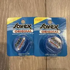 新品未開封　Savex サベックス　オリジナル　リップクリーム　ジャー　2個のサムネイル