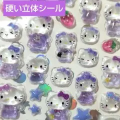 【海外限定】ハローキティ 立体シール