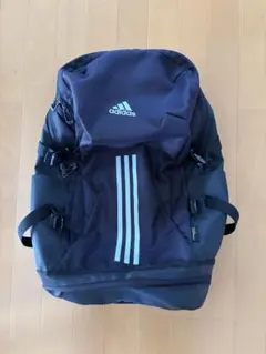 アディダス　サッカーバッグ　バックパック　リュック　ブラック　黒　40L