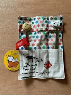スヌーピ　SNOOPY　ピーナッツ　PENUTS 台湾弁当屋さん限定　カトラリーのサムネイル