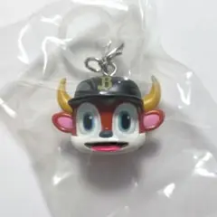 ③ プロ野球マスコットめじるしアクセサリー バファローブル ガチャガチャ