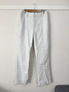 さ*り様 【ADRER】エクストラクオリティハイスタイルスラックス ホワイトLサ