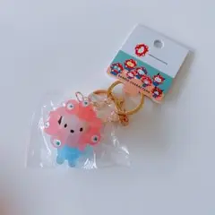サンリオミャクミャクなりきり立体マスコット クリアカラー キーホルダーポチャッコ