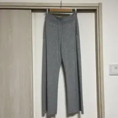 ウォッシャブルニットリブパン 03 グレー XL