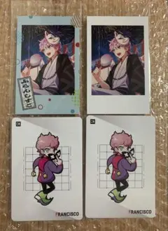 Crazy Raccoon ゆかたの日 ランダムカード コレカ ふらんしすこ4枚