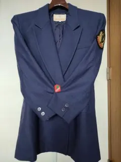 ネイビー ダブルブレストジャケットのサムネイル