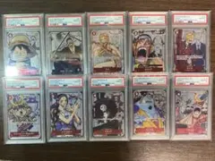 麦わらの一味加入順】PSA10 連番 ワンピース 25周年エディション