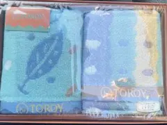 TOROY フェイスタオル 36cm x 80cm 2枚セット