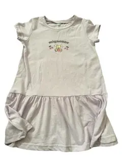 女の子 ワンピース 紫色