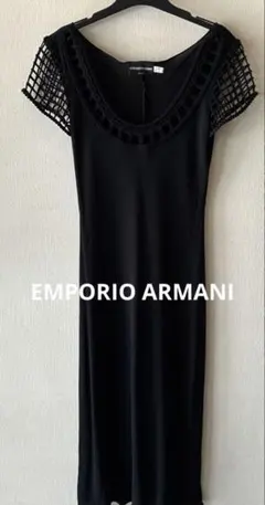 EMPORIO ARMANI ワンピース ブラック イタリアサイズ38のサムネイル