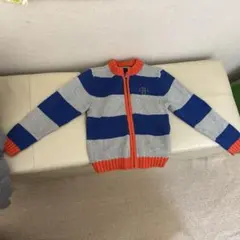 TOMMY HILFIGER カーディガン 5T ストライプ