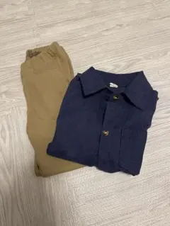 無印良品　ズボン SHIEN シャツ　120