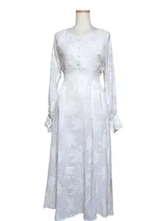 OLIVE des OLIVE　フラワーシャーリングワンピース　タグ付き未使用