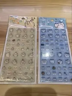 【正規品】　ちいかわ ドロップブロックシール うさぎ　ハチワレ　2点セット