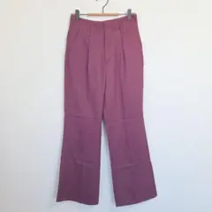 apres jour mignon ワイドパンツ M ボルドー レディース