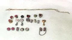 【激安】チャーム20個とブレスレットのセット