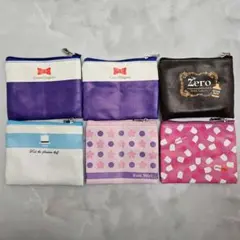 名探偵コナン ガチャガチャ ポーチコレクション 6個まとめ売り