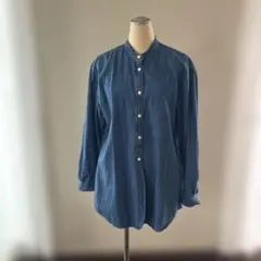 無印　デニムシャツ