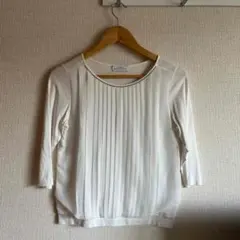 GREEN LABEL RELAXING プリーツ長袖シャツ