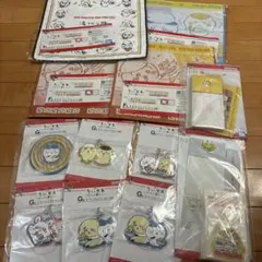 一番くじ ちいかわ ～みんなでラーメン～　F G H賞　12点セット