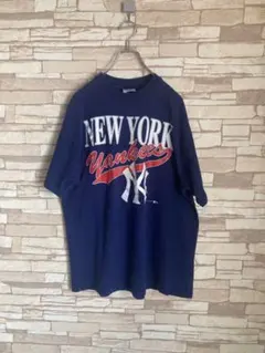 90s vintage New York Yankees Tシャツ XL
