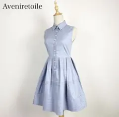 Aveniretoile ピンタック ワンピース ノースリーブのサムネイル