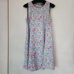 花柄 ノースリーブ ワンピースのサムネイル