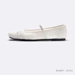GU ストラップバレーシューズ 01 OFF WHITE
